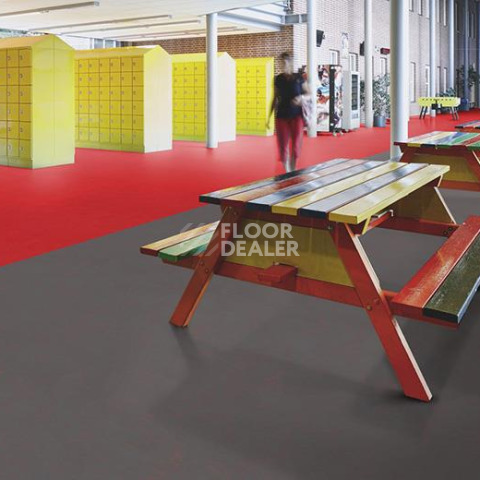 Forbo Marmoleum Decibel on Order 374335 red glow фото 3 | FLOORDEALER